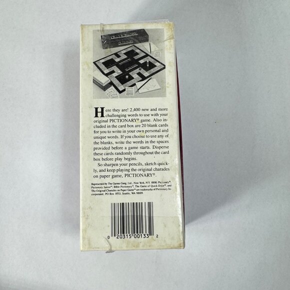 Pictionary Second Edition Original Board Game - Picture 2 of 5
